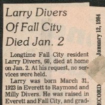 Fall City Obituaries