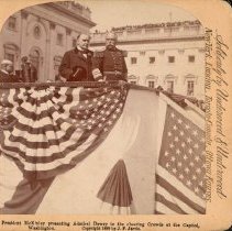 Stereoscope cards, U.S. political scenes