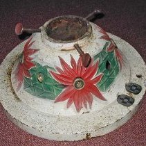 Early electrified Christmas tree stand, Jesse Kelley Fall City