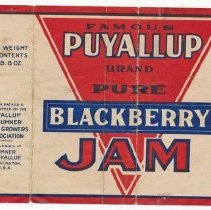 Note to Artie Kelley from Jesse Kelley WWI, on jam label