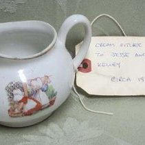 Cream pitcher, Artie Kelley, c1930 Fall City