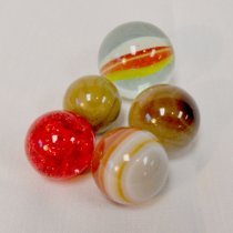 Marbles c1897, Jesse Kelley, Fall City, Kansas