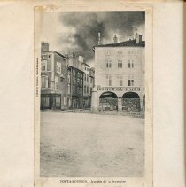 WWI postcard album, Perry Burns, Fall City