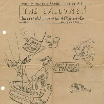 44th Balloon Co, WWI, Perry Burns, Fall City WA