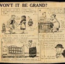 WW I clippings, Perry Burns