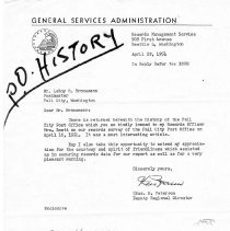 F.C. Post Office History Letter