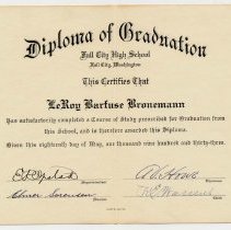 Bronemann Diploma