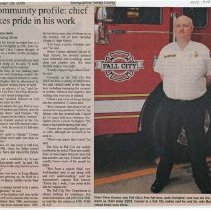 Fall City Fire Chief Chris Connor 2006