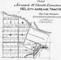 Plat of Fall City Acreage Tracts 1891