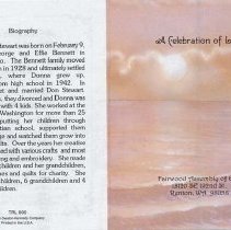 Programs for various Fall City events