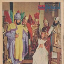 1968 Seattle Times Color Rotogravure Sunday Pictorial, article about the Fall City Passion Play.