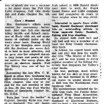 Obituaries, Dorothy Wylie Gochnour and Harold Gochnour