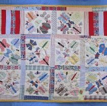 Quilt by Julia Harshman, Fall City c1930