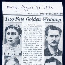 50th Anniversary of John and Lizzie Alexander, 1934