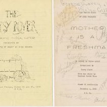 1946-1951 Theater programs, Mount Si High School