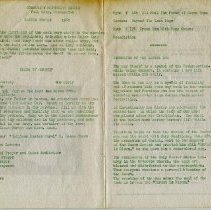 Worship service programs, Fall City Community Methodist Church 1962-63