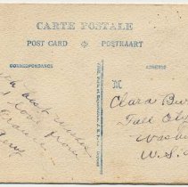 WWI embroidered postcard c1918