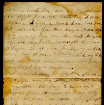 Letter from Ronnei house