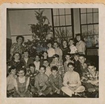 Christmas party 1953 - 1