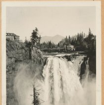 Ellis photo of Snoqualmie Falls, no date