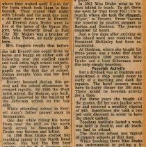 Early Schools memories