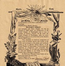 Certificate, Membership