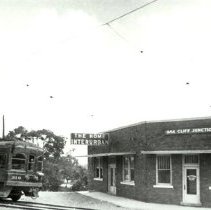 Passenger Motor 319 Leaves Oak Cliff Junction to Cross the Trinity River