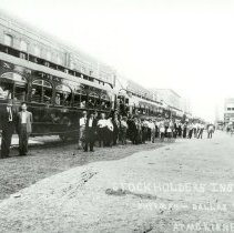 Stockholder's Inspection Trip: Sherman-Dallas Interurban at McKinney