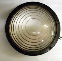 Fresnel Lens in Housing Can Assembly