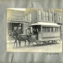 Last of the Sherman City Street Railway Mule Cars