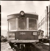 TER Passenger Motor 316 at Monroe Shops