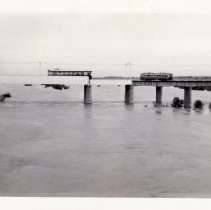 TER Passenger Motor 327 & 700-Type DR&TC Car on Oak Cliff Viaduct