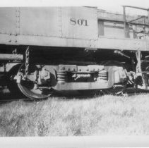 Trucks on TER Class A Locomotive 801