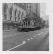 TER Locomotive 951 Pulling Box Motor on Commerce Street