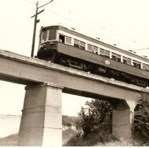 TER Passenger Motor 302 Northbound on Trinity Heights Line Viaduct