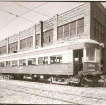 Damaged TER Passenger Motor 316 at Monroe Shops