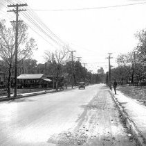 View of Live Oak Street at Cantegral & TER Passenger Motor 315
