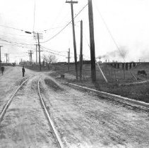 Track under Texas & Brazos Valley Railway Trestle