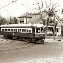 TER Passenger Motor 351 at Intersection of Cantegral and Live Oak Streets
