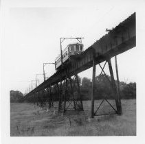 TER 'Extra' Passenger Motor 365 on Trestle South of Sherman