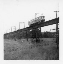 TER 'Extra' Passenger Motor 365 on Trestle South of Sherman