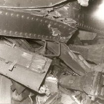 Detail of 1946 Texas Electric Head-On Collision