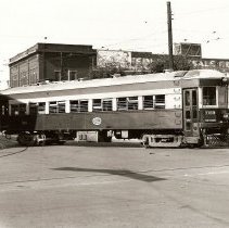 TER Passenger Motor 308 Backing into Wye Near Denison Station