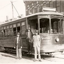 Texas Traction Street Motor 60 Ready for Run on Sears Street Line, Denison