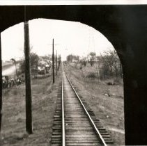 Motorman's View, East into Hutchins on Corsicana Line