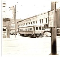 TER Passenger Motor 362 at Intersection of Main and Preston Streets, Dallas