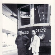TER Employees in Front of Passenger Motor 327