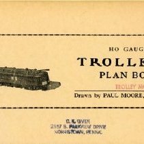 HO Gauge Scale Trolley Car Plan Booklet: Trolley Model Manual