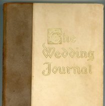 Myrtle M. (Waters) Mathis Wedding Journal