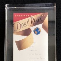 Commemorative Dart Light Rail Paperweight